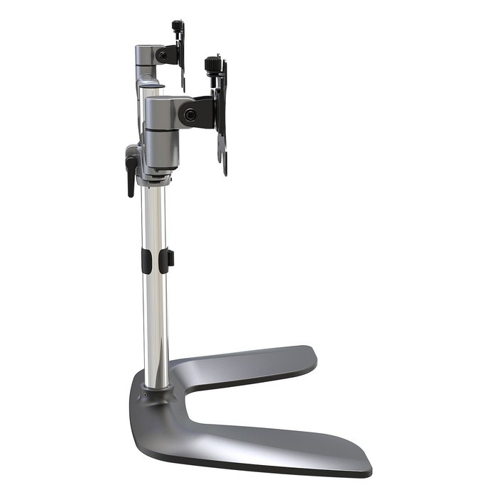 StarTech.com Soporte VESA para 2 Monitores hasta 32" (81.3 cm) - Soporte Articulado de Escritorio con Altura Ajustable - 16 kg de Capacidad - Incluye Tornillos