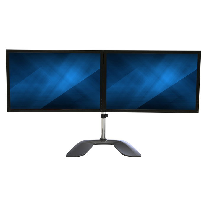 StarTech.com Soporte VESA para 2 Monitores hasta 32" (81.3 cm) - Soporte Articulado de Escritorio con Altura Ajustable - 16 kg de Capacidad - Incluye Tornillos