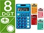 Liderpapel Calculadora xf14 Bolsillo 8 Dígitos Solar y Pila 115x65x8 mm Expositor 16 Unidades Colores Liderpapel Calculadora xf14 Bolsillo 8 Dígitos Solar y Pila 115x65x8 mm Expositor 16 Unidades Colores