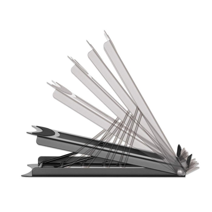 MANHATTAN Soporte para portátil y tablet ajustable 5-stufig 10-15,6 pulgadas