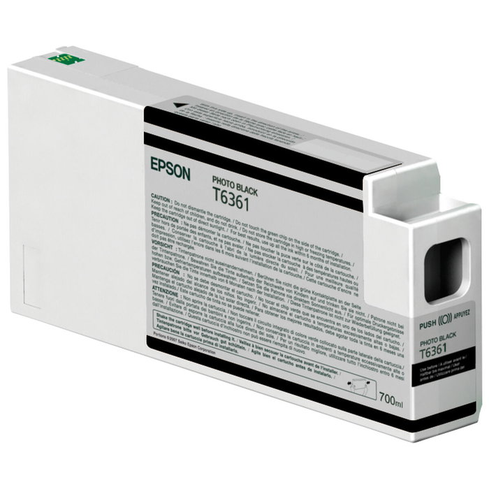 Epson Cartucho de Tinta Foto Negro UltraChrome HDR 700 ml T636100
