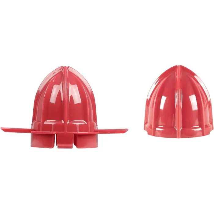 Livoo Exprimidor Eléctrico de Cítricos DOD131RC, 25 W, Cono Grande y Pequeño, 700 ml, Color Rojo