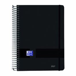 Oxford Agenda Anual 2027 Live&Go Black A5 Negro