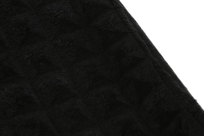 DKD Home Decor average4 23 Manta para Sofá Poliéster Negro 170x130 cm 500 gsm Urban