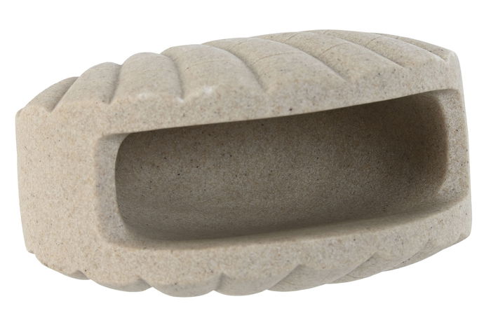 DKD Home Decor Vaso Crema Gris 6 x 10.5 x 12 cm (2 Unidades)