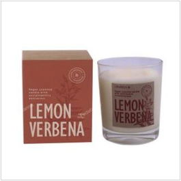 CERABELLA Vela Vaso Botvaslv Lemon Verbena 7,5X9Cm 1Ud Cera Vegetal
