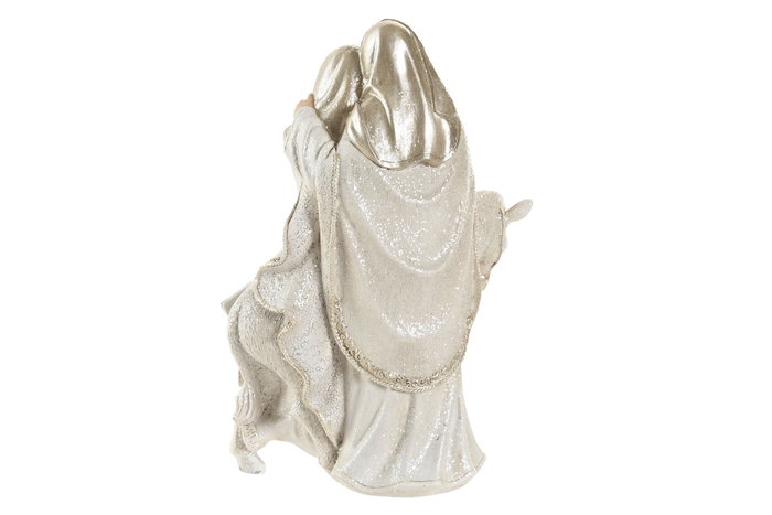 DKD Home Decor Nacimiento de Resina Burrito Brillante DKD Home Decor Nacimiento de Resina Burrito Brillante