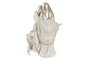 DKD Home Decor Nacimiento de Resina Burrito Brillante