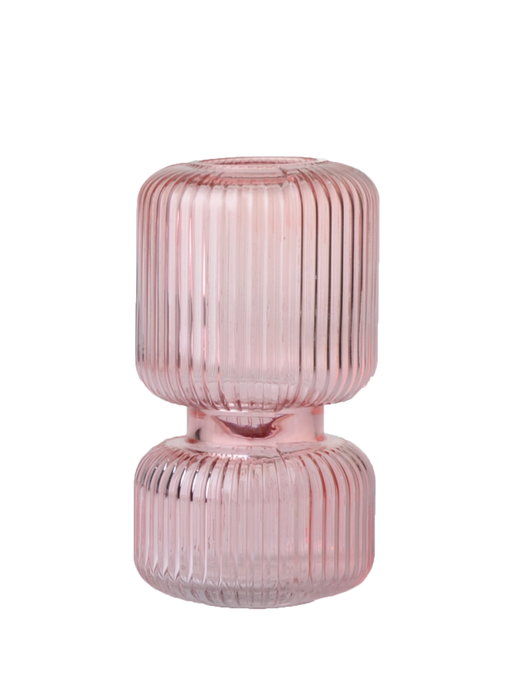 DKD Home Decor Set de 6 Jarrones de Cristal Surtidos en Verde, Azul y Rosa DKD Home Decor Set de 6 Jarrones de Cristal Surtidos en Verde, Azul y Rosa