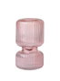 DKD Home Decor Set de 6 Jarrones de Cristal Surtidos en Verde, Azul y Rosa