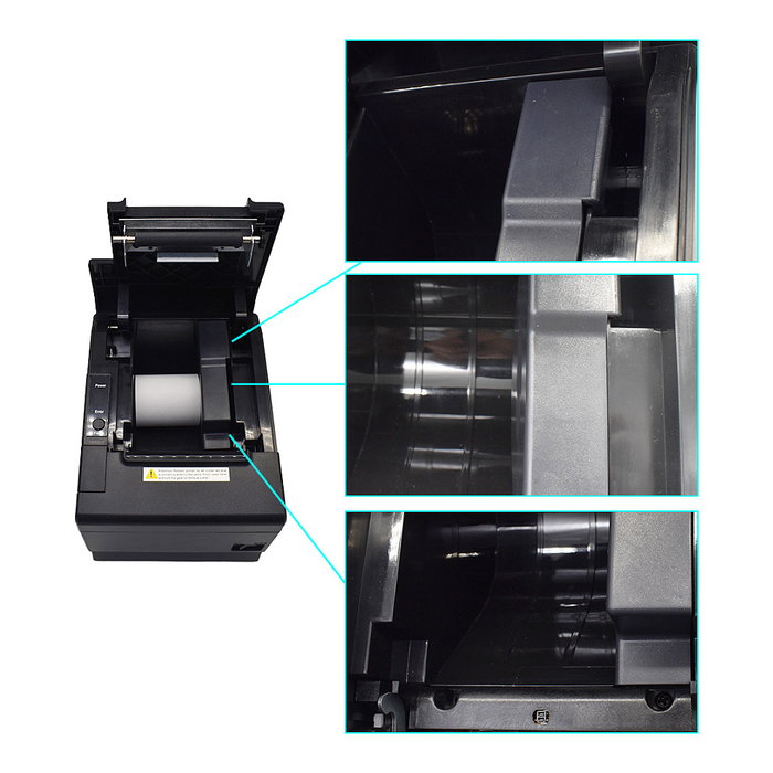 Equip Impresora térmica de recibos 351005 con cortador automático