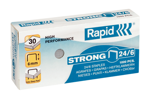 Rapid Grapas Strong 24/6 Galvanizadas Rapid Grapas Strong 24/6 Galvanizadas