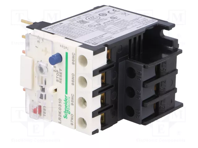 SCHNEIDER ELECTRIC LR2K0310 Relé térmico 2,6÷3,7A