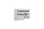 Transcend microSDXC 300S-A 512 GB Class 10 UHS-I U3 V30 A1