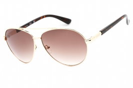 Guess GF0221-32F Gafas de sol para hombre con detalles dorados y cristal marrón