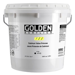 Golden Heavy Body Colores Acrílicos Amarillo Cadmio Prímulo 3.78 oz