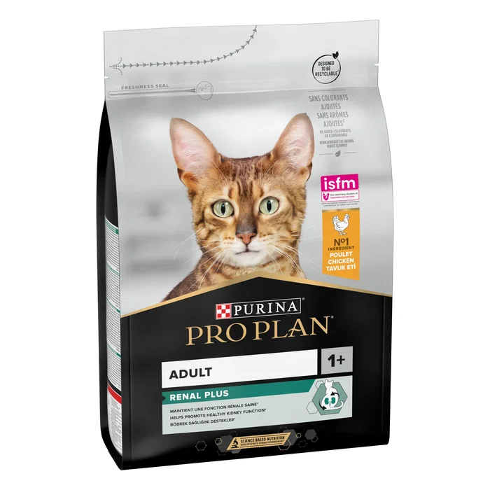Purina Pro Plan Feline Adult Optirenal Pollo - Pienso para Gatos Adultos con Salud Renal - 3 kg Purina Pro Plan Feline Adult Optirenal Pollo - Pienso para Gatos Adultos con Salud Renal - 3 kg