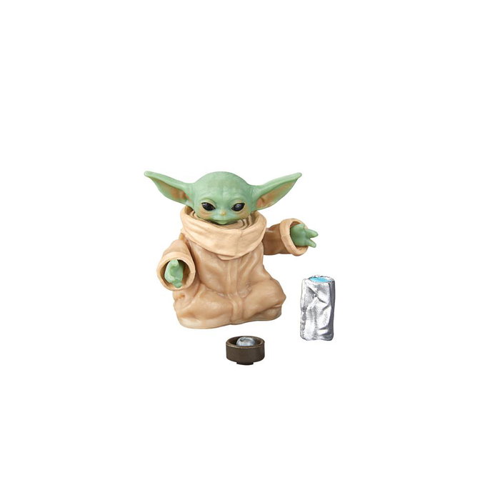 Hasbro Star Wars The Black Series Figura Grogu 15 cm con Coche Flotante y Accesorios G0048