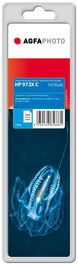 AgfaPhoto HP 973X Cyan Cartucho de Tinta, 7000 páginas
