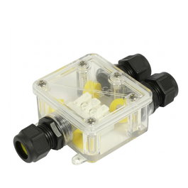 Synergy21 Outdoor Kabelverbinder IP68 Box 3 puertos transparente