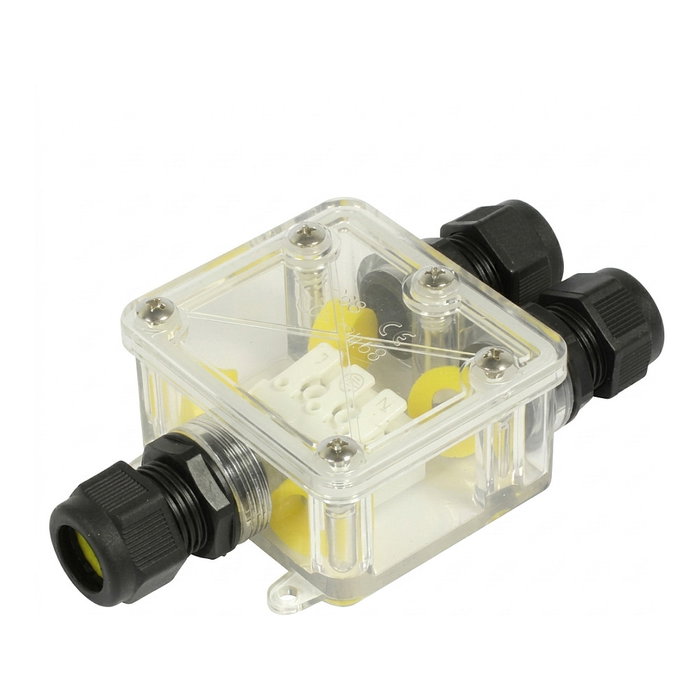 Synergy21 Outdoor Kabelverbinder IP68 Box 3 puertos transparente Synergy21 Outdoor Kabelverbinder IP68 Box 3 puertos transparente