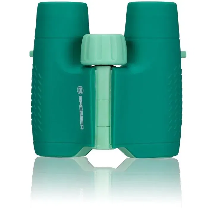 Bresser Prismáticos Junior 4007922069586 para Niños, Robustos, Ergonómicos, Aumento 6x, Verde Bresser Prismáticos Junior 4007922069586 para Niños, Robustos, Ergonómicos, Aumento 6x, Verde