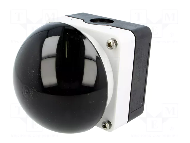 Eaton FAK-S/KC11/I Pulsador de gran tacto 1S+1 Pilz negro/gris