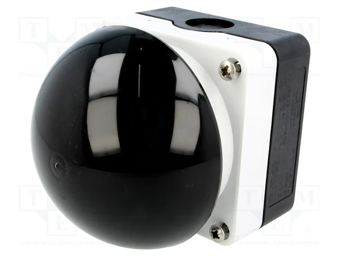 Eaton FAK-S/KC11/I Pulsador de gran tacto 1S+1 Pilz negro/gris