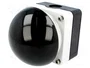 Eaton FAK-S/KC11/I Pulsador de gran tacto 1S+1 Pilz negro/gris