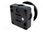 Eaton FAK-S/KC11/I Pulsador de gran tacto 1S+1 Pilz negro/gris