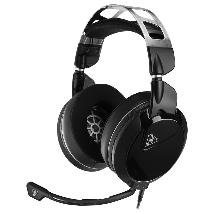 Turtle Beach Set Auriculares Gaming Elite Pro 2 con Amplificador SuperAmp para PS5 PS4, Negro