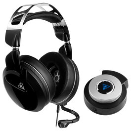 Turtle Beach Set Auriculares Gaming Elite Pro 2 con Amplificador SuperAmp para PS5 PS4, Negro