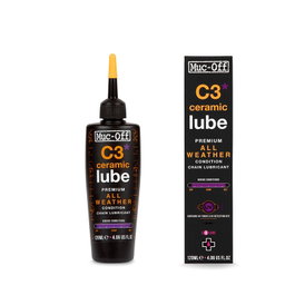 Muc-Off C3 Lubricante para Cadenas Sintético Alto Rendimiento 120ml