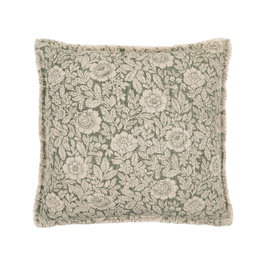 Cojín Flores Beige Oscuro 45 X 45 cm (Set de 2)