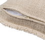 Cojín Flores Beige Oscuro 45 X 45 cm (Set de 2)