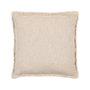 Cojín Flores Beige Oscuro 45 X 45 cm (Set de 2)