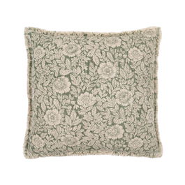 Cojín Flores Beige Oscuro 45 X 45 cm (Set de 2)