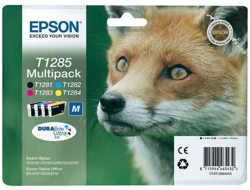 Epson Multipack T1285 DURABrite Ultra 4 Colores