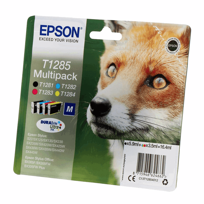Epson Multipack T1285 DURABrite Ultra 4 Colores
