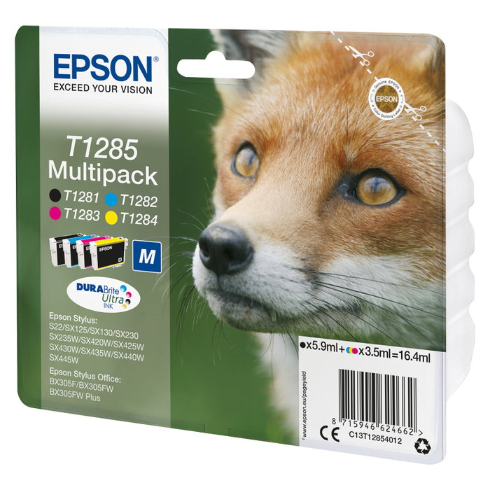 Epson Multipack T1285 DURABrite Ultra 4 Colores