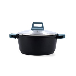Cacerola Aluminio Fundido Confort Quid 24 cm - 4,2 L (4 Unidades)