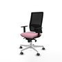 PIQUERAS Y CRESPO Silla de oficina Horna Rosa y Negro