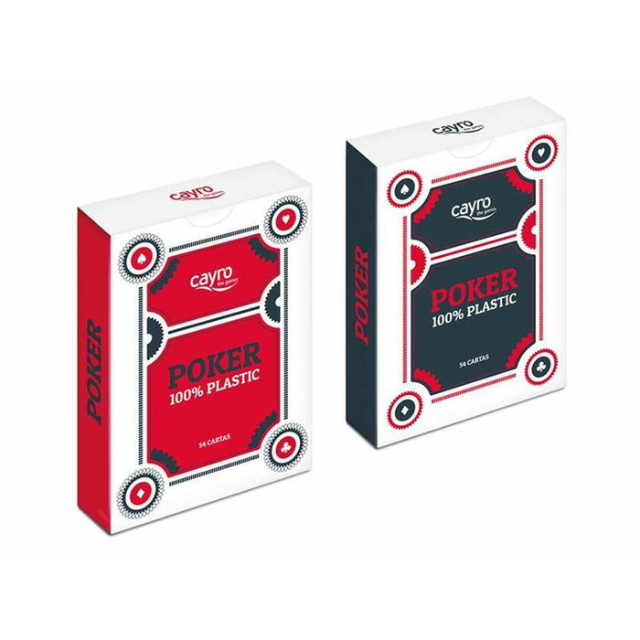 Cayro Baraja Cartas Poker 100% Plástico