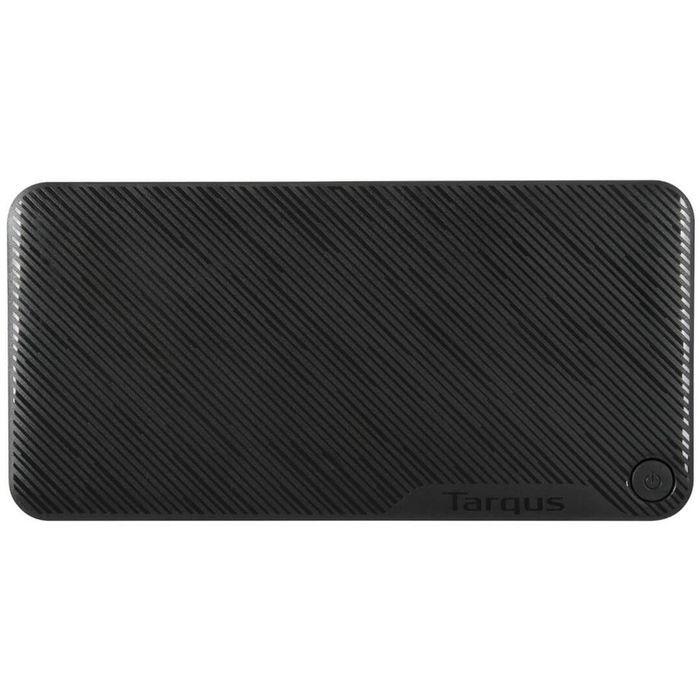 Targus Estación de Acoplamiento Universal USB-C DV4K DP, 65W Power Delivery, USB 3.2 Gen 1 y Gen 2, Doble DisplayPort