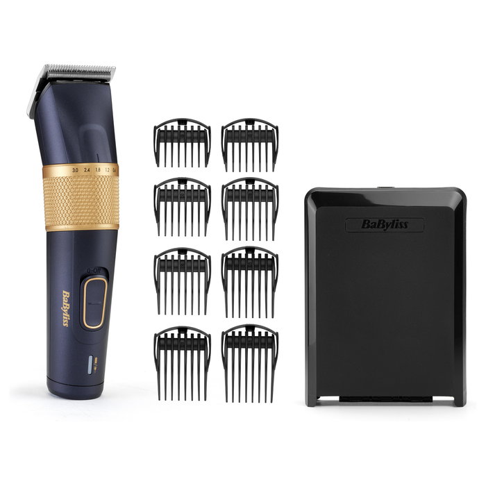 BaByliss Men Cortapelos Lithium Power 0,6-28mm E986E Negro y Dorado