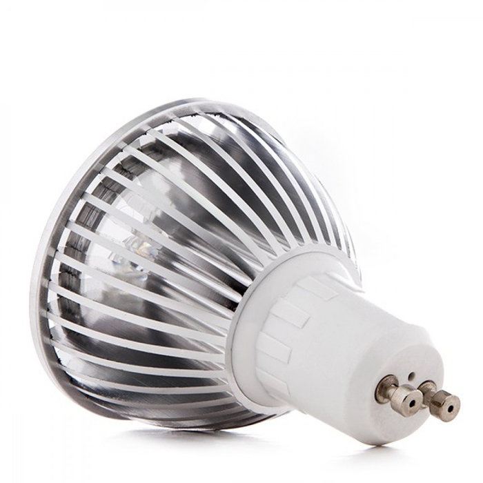 Bombilla LED GU10 7W 660Lm 6000ºK PAR20 Ø60Mm 40.000H Blanco Frío