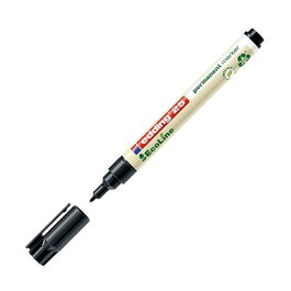Edding Marcador permanente EcoLine 25 punta cónica 1mm negro