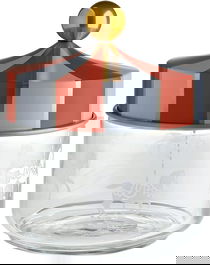 Alessi MW30/50 Bote Hermético de Vidrio para Alimentos con Tapa de Hojalata 50 cl