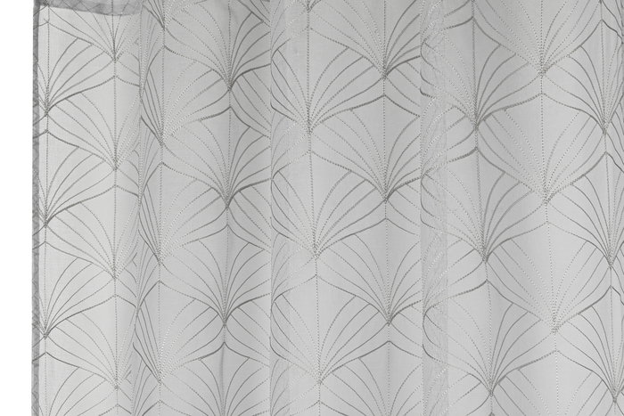 DKD Home Decor Cortina Gris Claro 260 x 140 cm (2 Unidades) Poliester