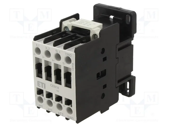 ETI POLAM Contactor CEM 3-polar 18A 230VAC ETI POLAM Contactor CEM 3-polar 18A 230VAC